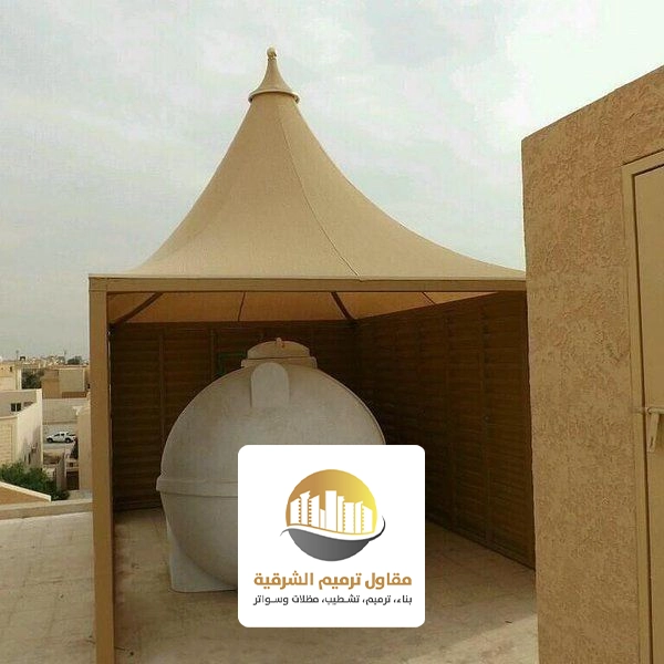 مظلات خزانات قماش بالقطيف