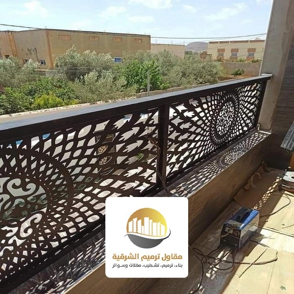 سواتر حديد مشغول القطيف
