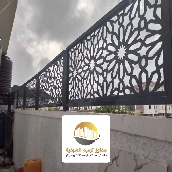 سواتر حديد للاسوار بالدمام