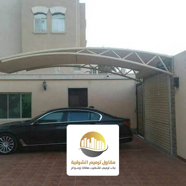 مظلات حديد معلقة القطيف