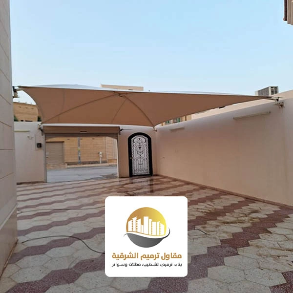 مظلات سيارات معلقة الدمام