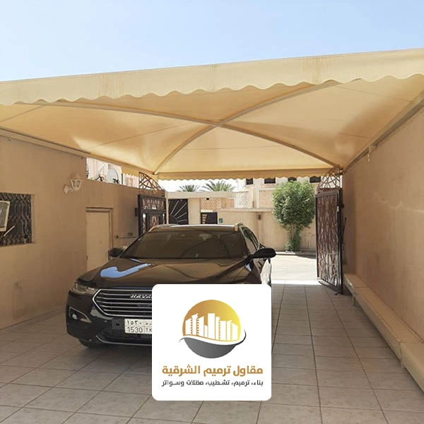 مظلات سيارات معلقة الدمام