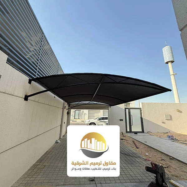 مظلات حديد معلقة القطيف